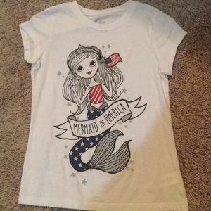 Fourth of July Mermaid Shirt